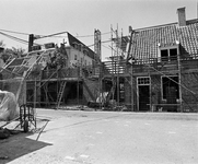 858128 Afbeelding van de renovatie van de Breyerskameren aan de Gasthuisstraat te Utrecht.